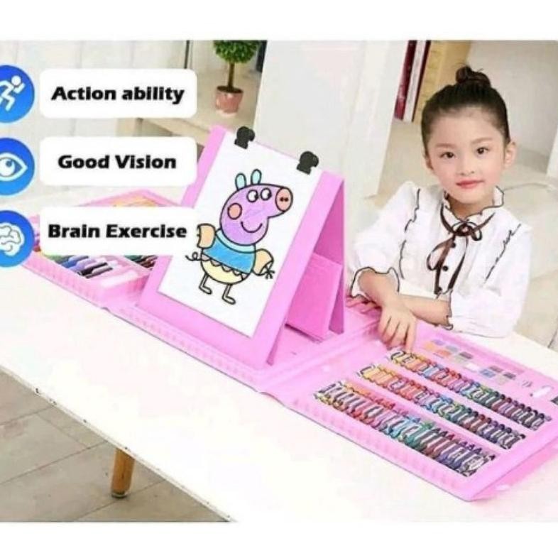 

fth-56 (DMM) SET ALAT MENGGAMBAR UNTUK ANAK/SET CRAYON ANAK Murah