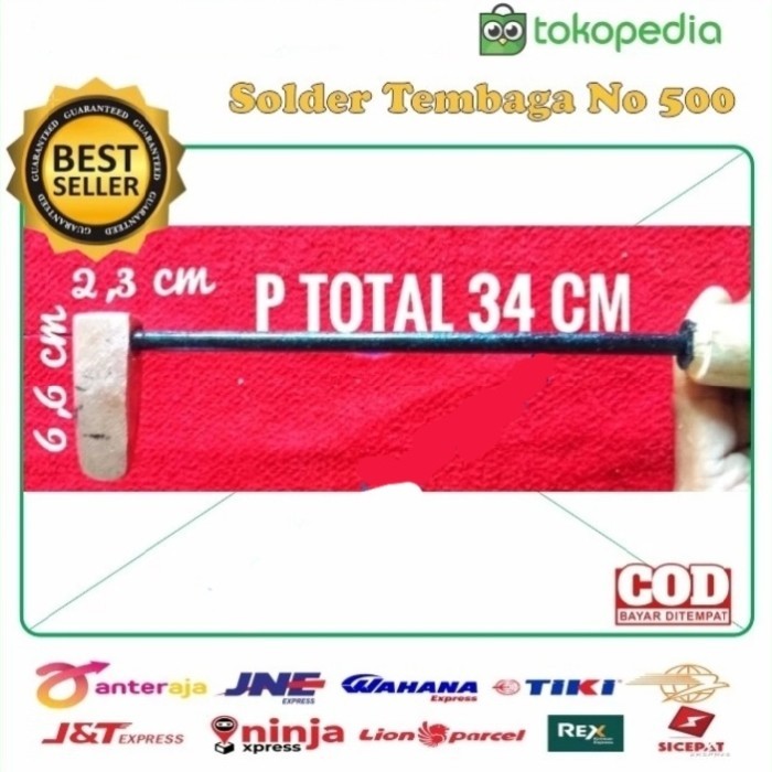 ALAT SOLDER BAKAR TEMBAGA / STANG LAS PATRI TEMBAGA NO 500
