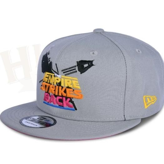Topi New Era X Star Wars The Empire Strikes Ba Grey 9Fifty Snapba