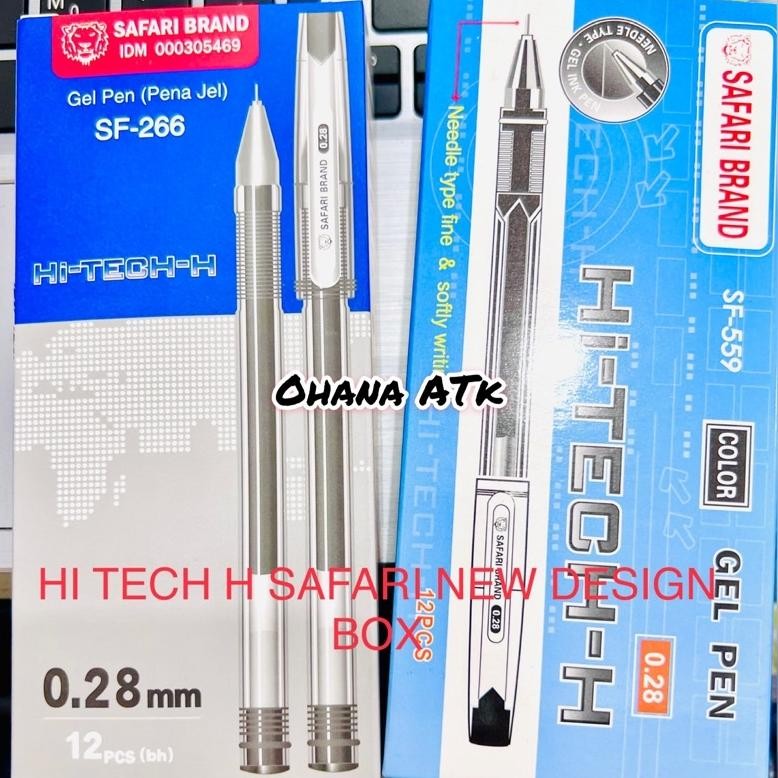 

ed-76 (1pack) Pulpen/Gel Pen Hi-Tech-H Hi-Tech Hitech Hi-Tec Hitec Murah Safari eds-on 0.28 mm Terlaris