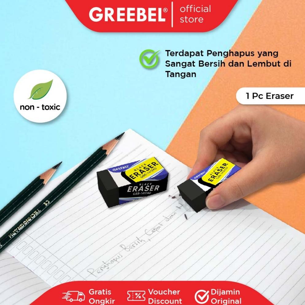 

GTU-712 GREEBEL Paket Alat Tulis (SET 720) / Stationary / Stationery Set / Alat Tulis Sekolah / Alat mewarnai Anak Original
