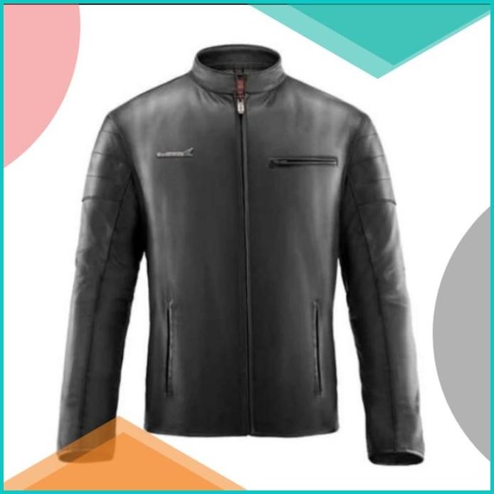 Elegant leather jacket jaket motor kulit Honda original 140BZ4 onderd