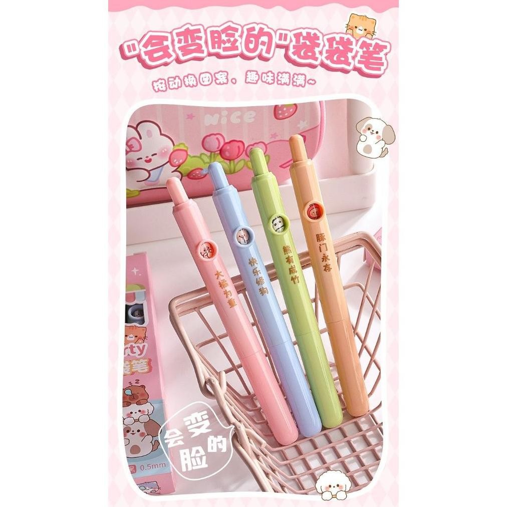 

Up15 Pulpen Mekanik/Cetek - Pulpen Mekanik Karakter Lucu - 0.5mm - Funny Series Sale