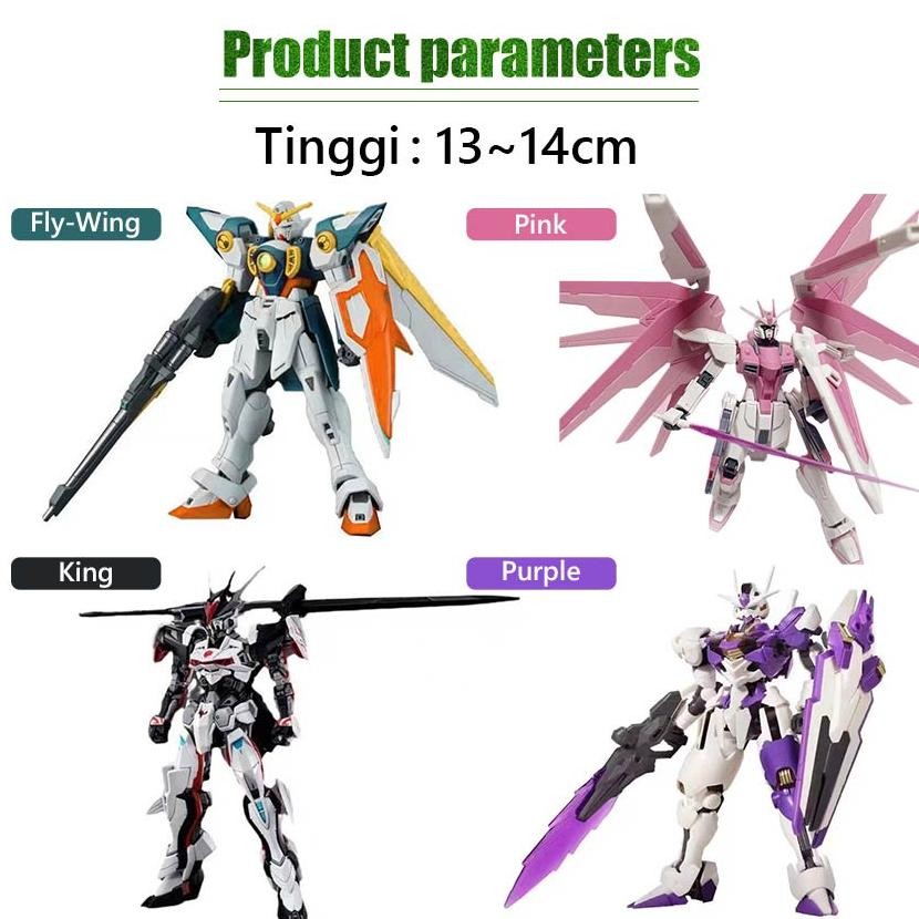 Mecha Model & Diecast Gundam HG The Witch Of Mercury Aerial 1:144 Mainan Kit Model Gundam Asli untuk