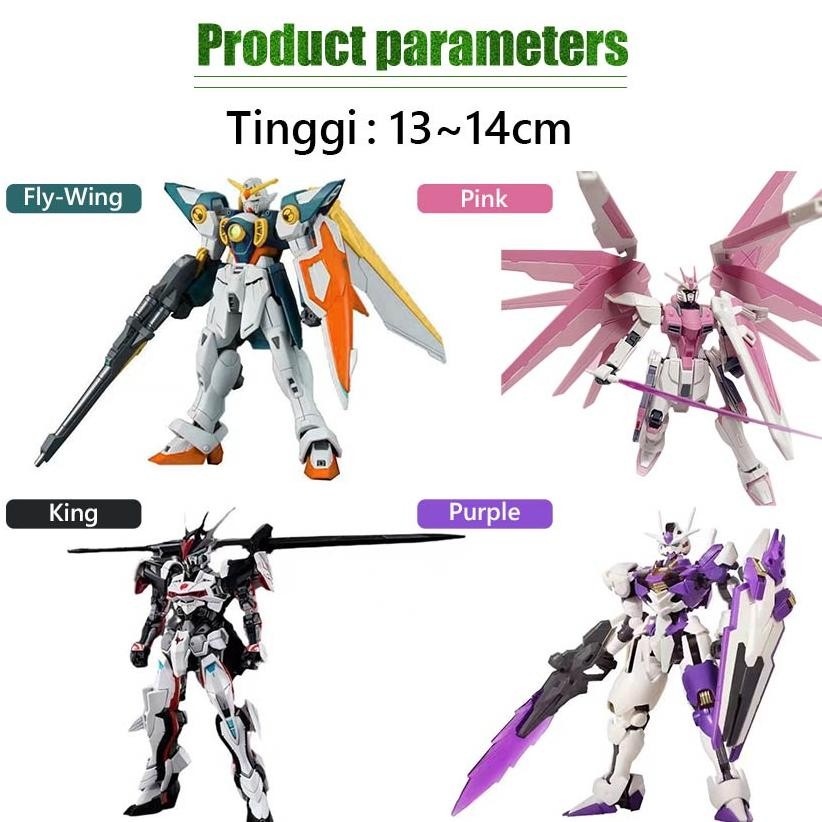 Mecha Model & Diecast Gundam HG The Witch Of Mercury Aerial 1:144 Mainan Kit Model Gundam Asli untuk