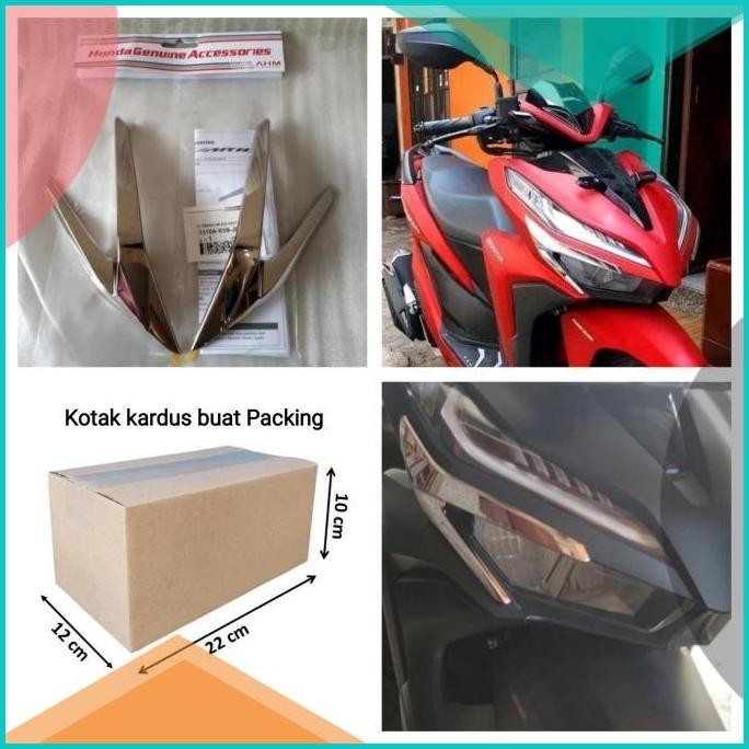 Ori HONDA Garnish Lampu Vario 125 Vario 150 2018 2019 2020 2021 2022