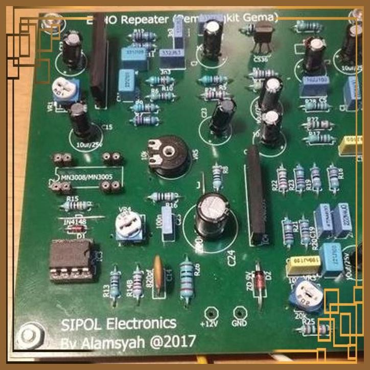 [SPL] KIT ECHO TANPA IC MN3005 / MN3008 - BELUM DISOLDER