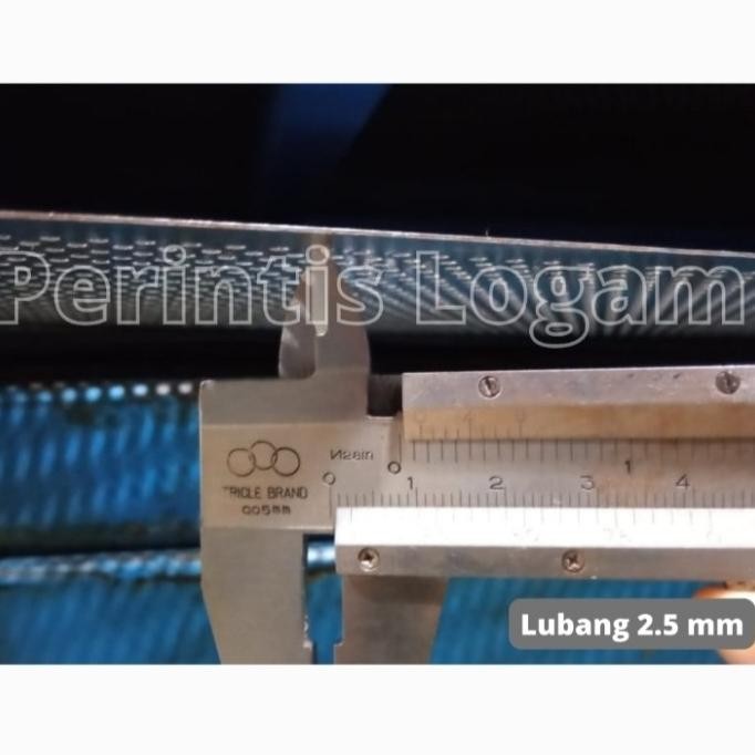 Plat Lubang Besi Perforated 0.8 Mm Lubang 2.5 Mm 1.2 X 2.4 Meter | Material
