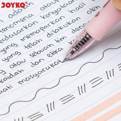 

Paling Laris! (12Pcs) Pulpen Pen Cetek Pastel Joyko GP-265AN Q4 / Pena Q-GEL Pastel 0.5mm Original