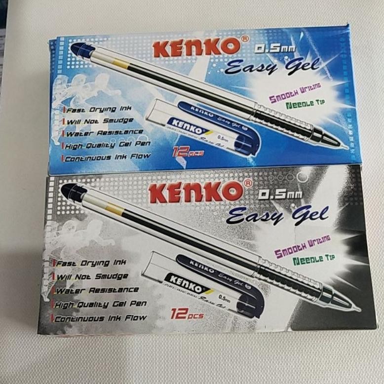 

ede-78 Pulpen Kenko Easy Gell 0.5 / (1pak/12pcs) Hemat