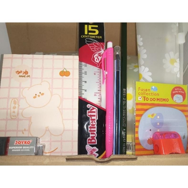 

hj-64 Paket Eko Alat Tulis Sekolah Anak / Hampers Alat Tulis Kantor / Souvenir Alat tulis Anak Sekolah Original