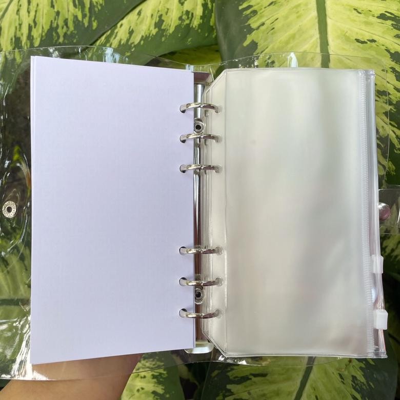 

hj-54 1 Paket Binder A6 Transparan Sinking Funds Saving Challenge Nabung Ziplock Zipper Pocket Agenda Financial Planner Notebook Notes Notepad Celengan Amplop Atur Keuangan Dompet Pintar Disiplin Sale