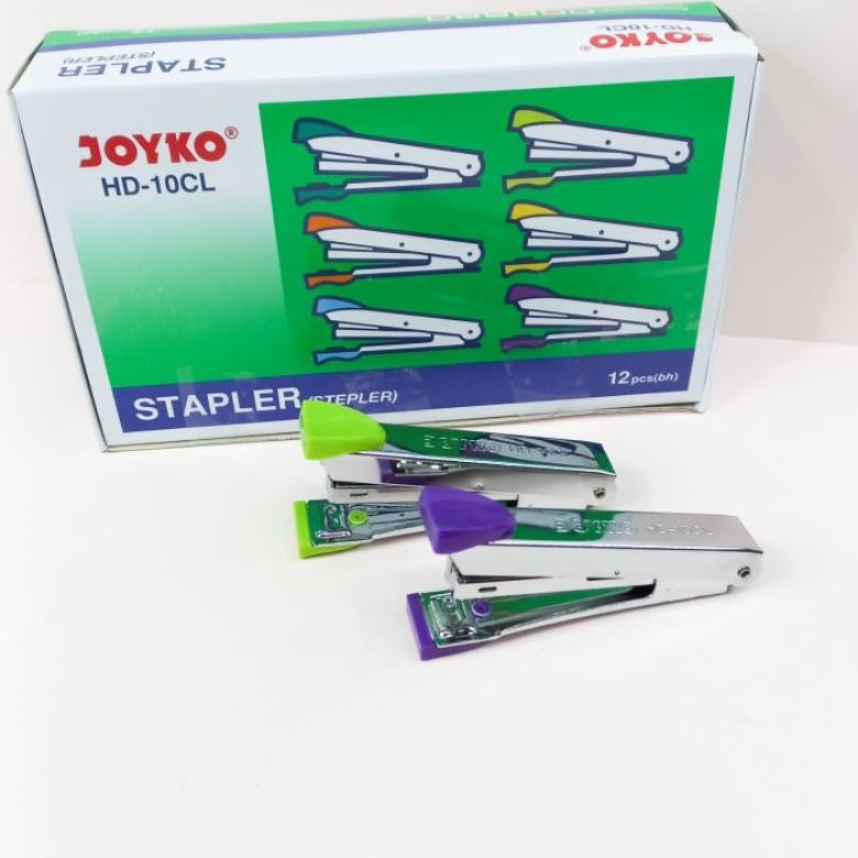 

IQR-914 Stapler Joyko Isi 6pcs Steples HD Warna Grosir Hemat
