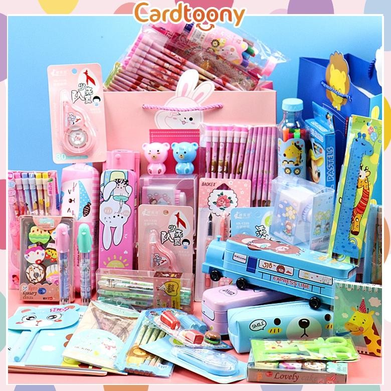 

Best Seller Paket Alat Tulis Kiloan Pulpen Stiker Memo Tempel Penghapus Pensil Buku Penggaris Rautan Stationery Gunting Stapler Stationery Set Original
