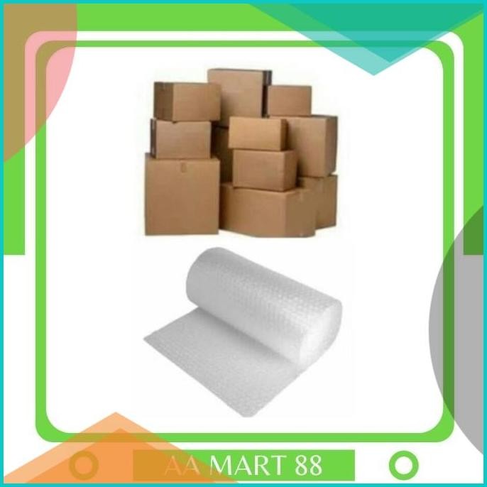 

Kardus + Bubble Wrap / Tambahan Kotak Dus Packingan + Kemasan Bubble