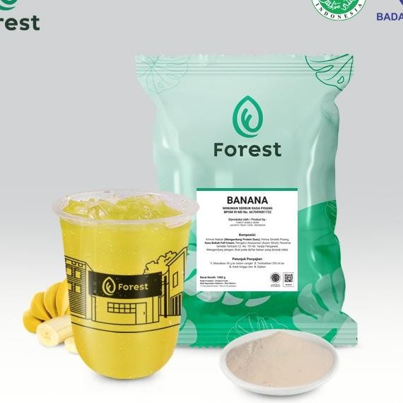 

Bubuk Numan Banana Powder - Forest Bubble Drink