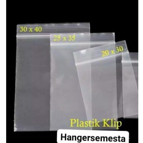 

Plastik Zipper/Paing Klip Isi 100 Pcs