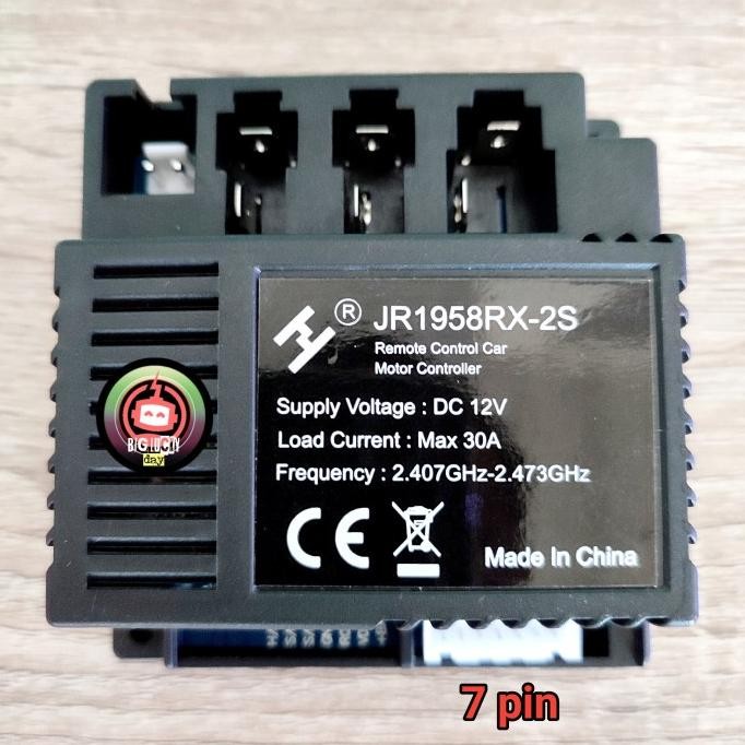 Remot Receiver Jr1958Rx-2S 7Pin 30A Mobilan Aki Remote Jr 1958 Rx 2S Original