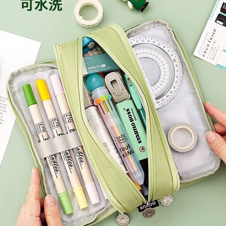 

Kotak Pensil Multi Lapis, Tas Alat Tulis Siswa Kapasitas Besar