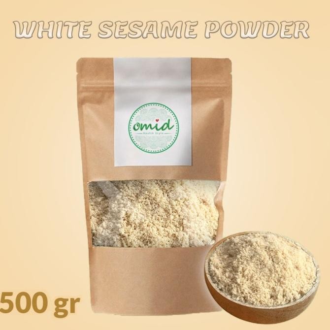 

Organic White Roasted Sesame Seeds (Biji Wijen Putih Panggang) 500gr LT