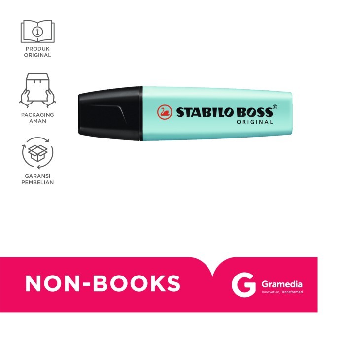 

Gramedia Cirebon - STABILO BOSS PASTEL - TOUCH OF TURQU 070113