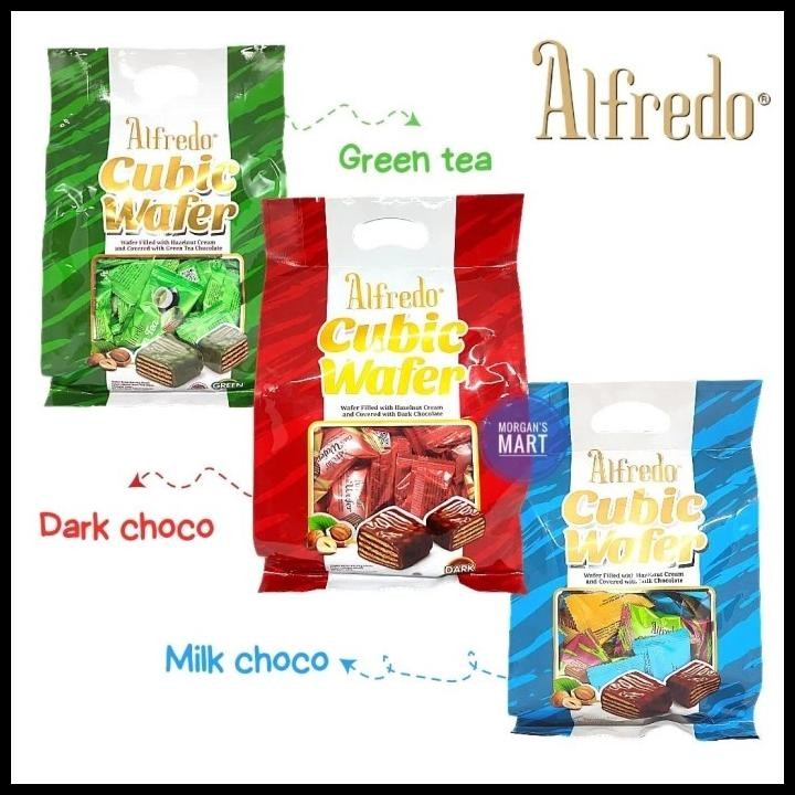 

Alfredo Cubic Wafer 270G Wafer Filled With Halzenut Cream