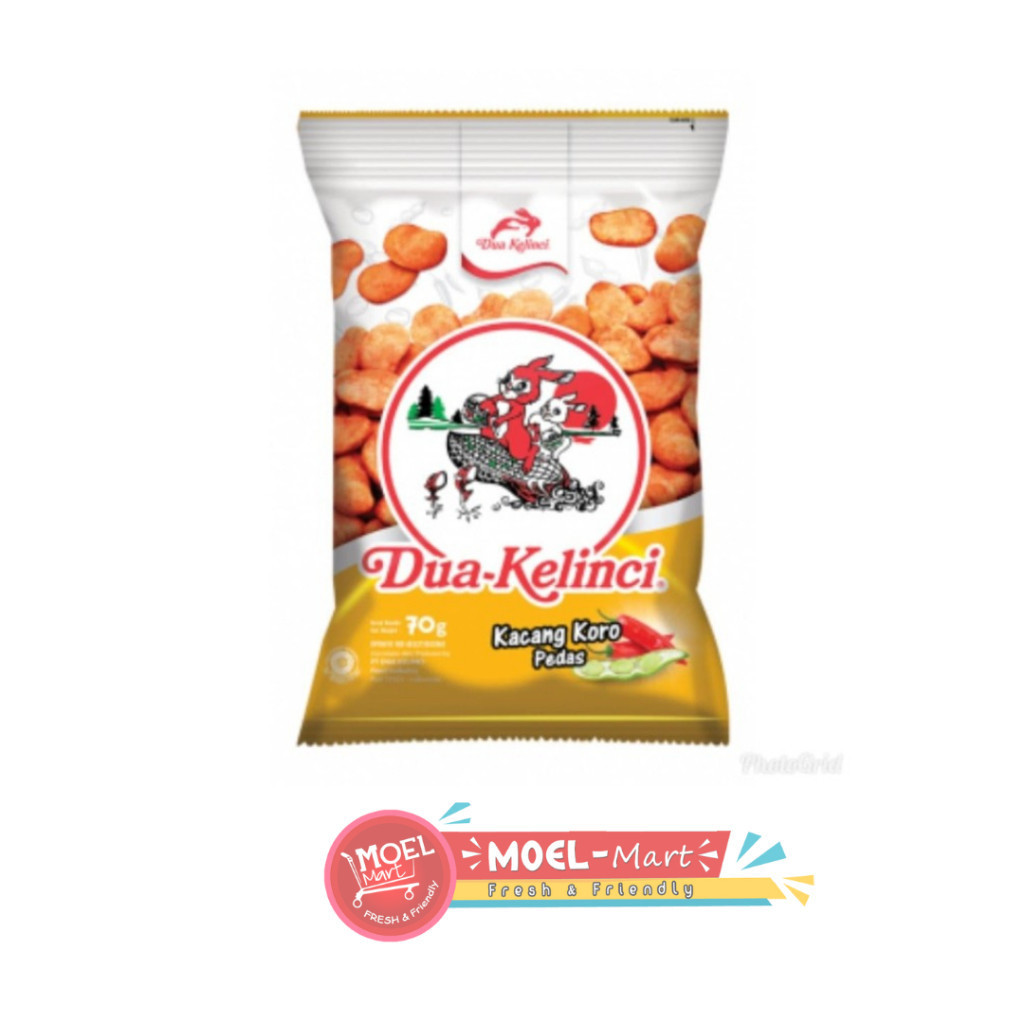 

DUA KELINCI KACANG KORO PEDAS 70GR