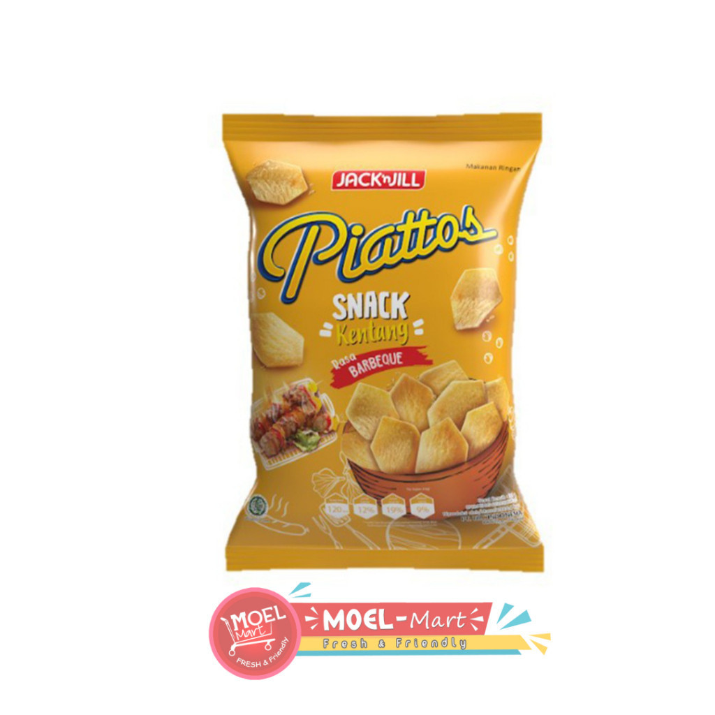 

PIATTOS Rasa Barbeque 80gr