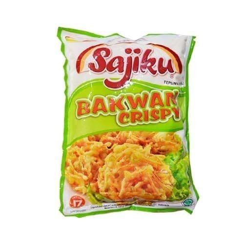 

SAJIKU Tepung Bumbu Bakwan Crispy 5pcs x 90gr
