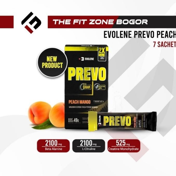 Evolene Prevo 7 Sachet 35 Gram Pre Workout Sachet BNJ