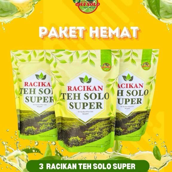 

Paket Isi Tiga Racikan Teh Solo /