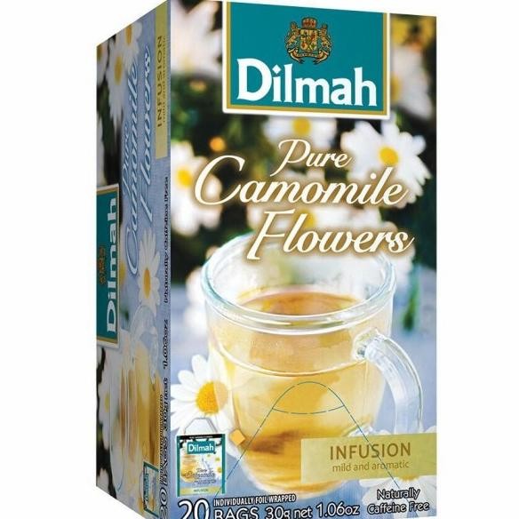 

DILMAH Pure Camole Flowers 20 bags / Teh Dilmah Chamole Flower