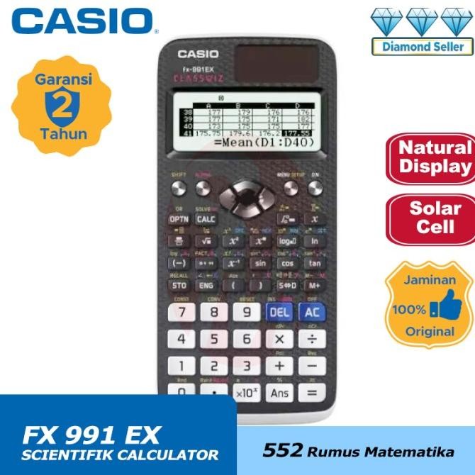 

er-90 Kalkulator Casio FX 991 EX Terlaris