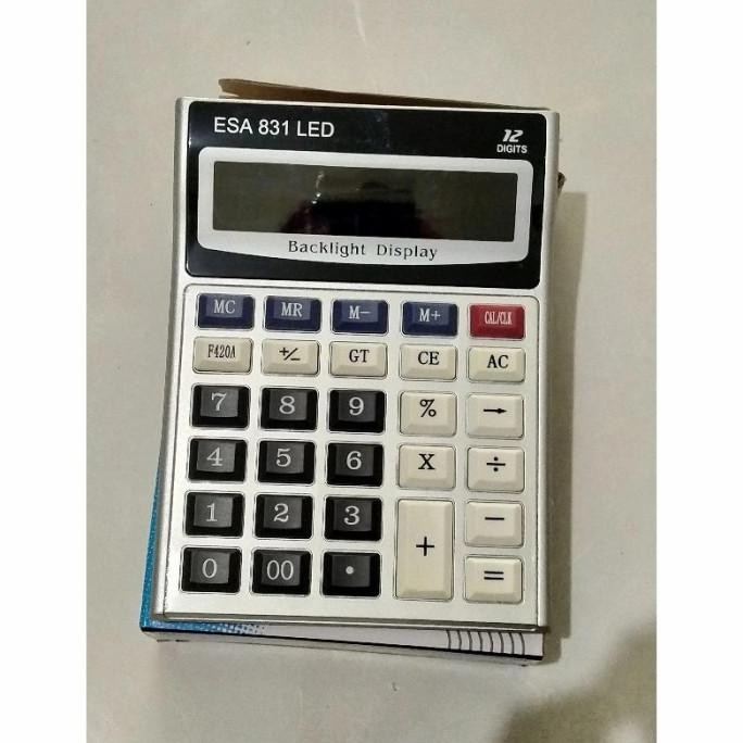 

g-24 Kalkulator esa 831 LED 12digit Viral