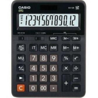 

dgh-43 Casio GX-12B Calculator - Desktop Kalkulator Meja Office GX 12B Viral