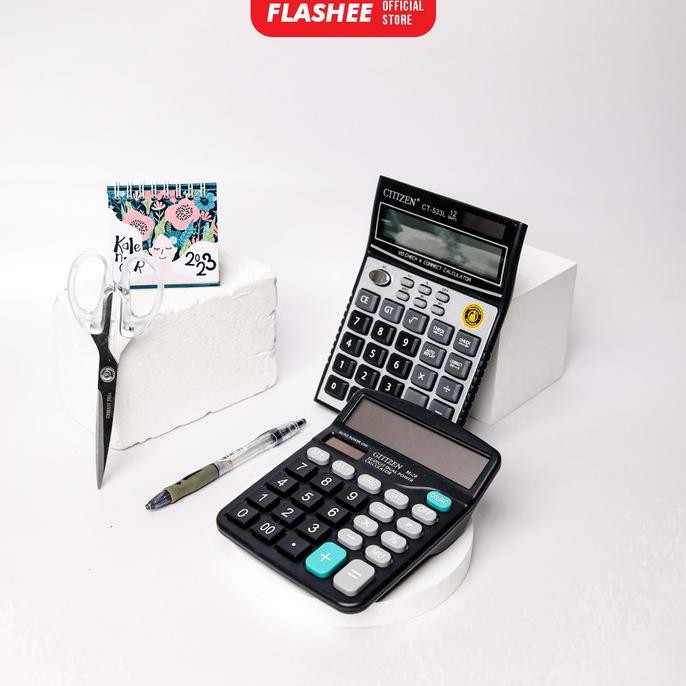 

BYP-27 Kalkulator Citizen M-28 Dagang Multifungsi Check Dual 12 Digit Premium