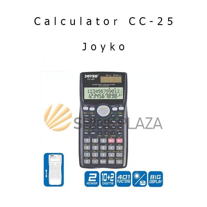 

ukd-23 Calculator Scientific Joyko CC-25 - Kalkulator Joyko Scientific CC-25 Termurah