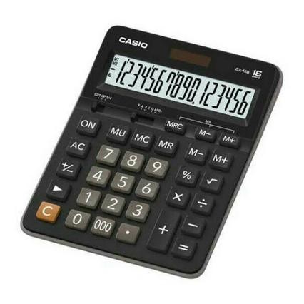 

uk-68 Casio GX-16B Calculator - Desktop Kalkulator Meja Office GX-16B Original