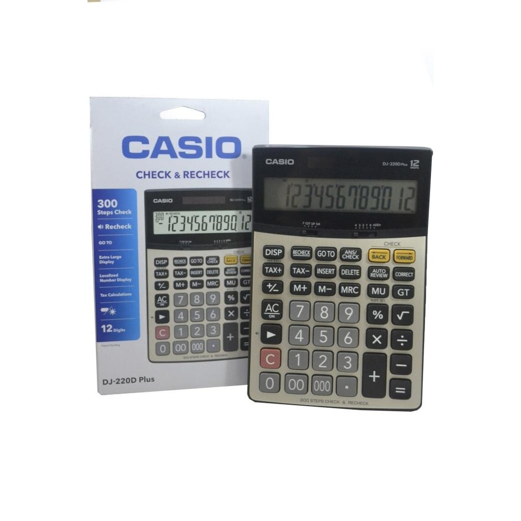 

COD Kalkulator Casio DJ-220D Plus Calculator Desktop Original Termurah