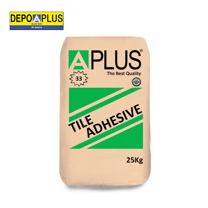 Semen Aplus 33 isi 25 Kg - Semen Perekat keramik dinding