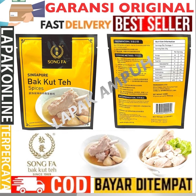 

Sale Song Fa Bak Kut Teh Spices / Songfa Bak Kut Teh Singapore