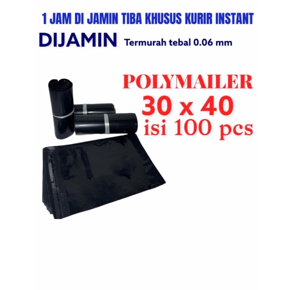 

Kemasan Baru.. PLASTIK PACKING POLYMAILER 30x40CM WMT