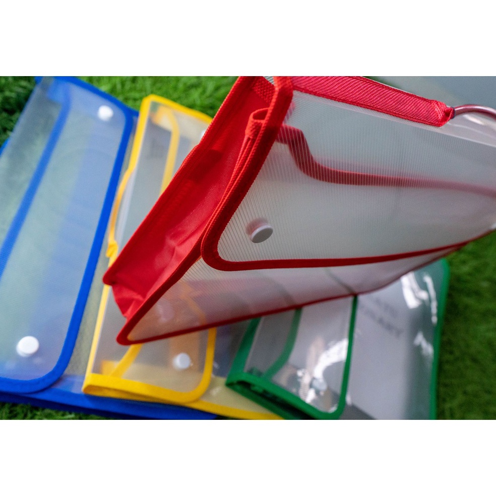 

[VM085] Dataflex Map Plastik Zipper Bag School Bag Kancing Dua Tenteng Atas Folio ➥Bayar Di Tempat