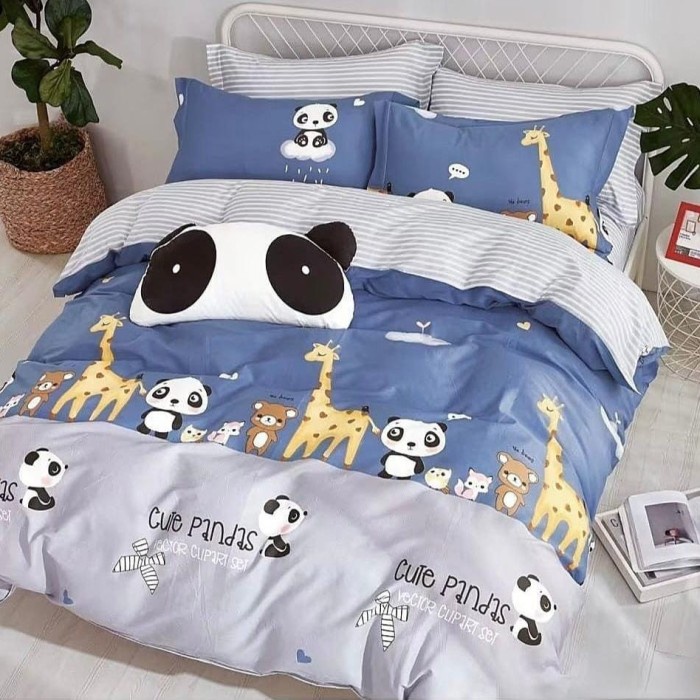 sprei katun jepang motif anak 180x200 tinggi 30cm