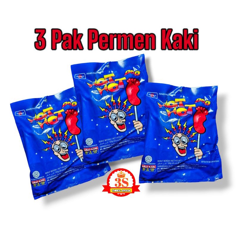 

3 Pak Permen Kaki Lolipop (3 Bungkus)