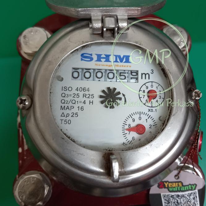 Flow Meter Air Limbah Shm 3 Inch - Meteran Air Limbah