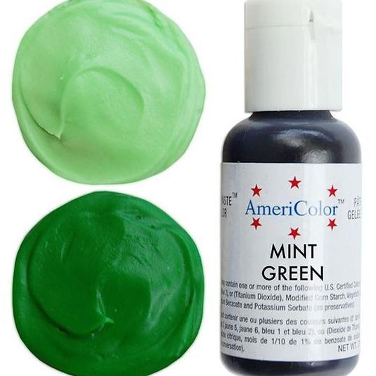 

] Americolor Softgel Paste - Mint Green pewarna hijau mint