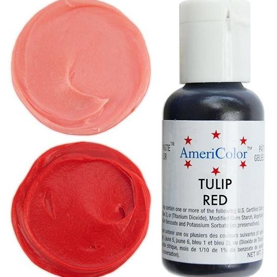 

+++++] Americolor Softgel Paste - Tulip Red pewarna merah tulip