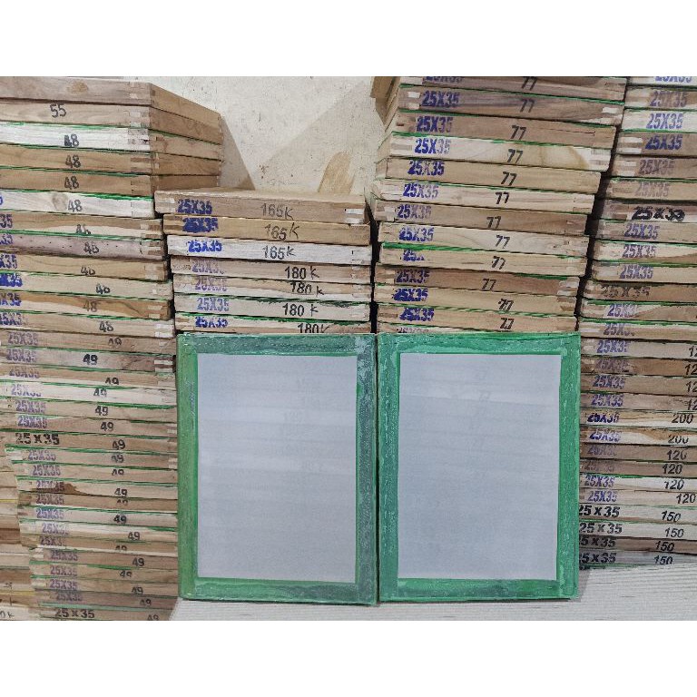 

COD SCREEN SABLON 25x35 T.120, T150, T165, T180 ( PUTIH/KUNING) Best Terlaris