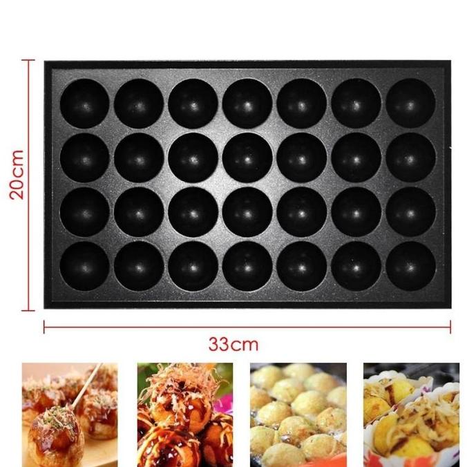Cs 2856 Lubang Gas Takoyaki Baker Mesin Pembuat Takoyaki Mesin Cetakan